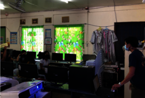 Online programming session