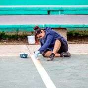 Painting the field