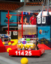 Rookie FRC Geared Up Team at FRC Championship