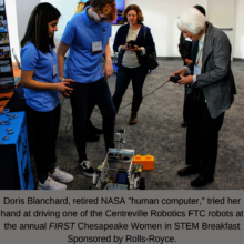 Women in STEM Breakfast Sponsored by Rolls-Royce.