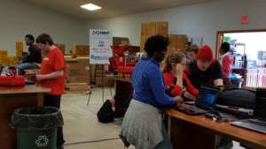 Teams working to "bag and tag" their bot on time