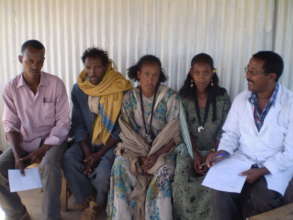 Psychologist support to the women and her family