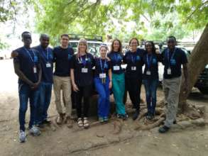 The medical mission with IsraAID Kenya's team