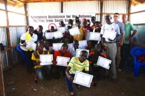 The participants complete the training course!