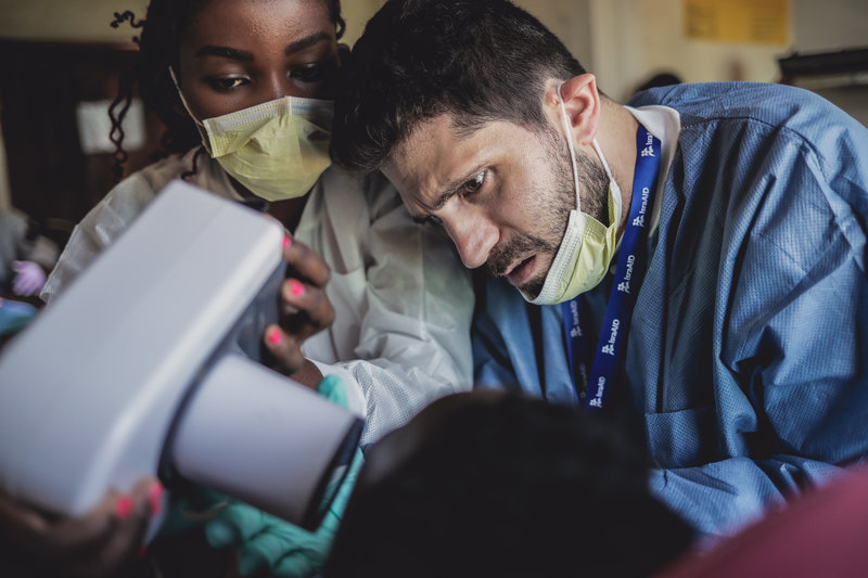The Dental Clinic in action. Photo: Lior Sperandeo