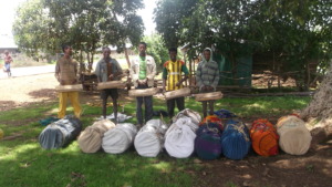 Bee colonies provided to project beneficiaries