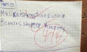 Example: P3 English Writing