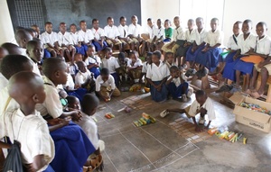 Chekereni school visit to Standard I
