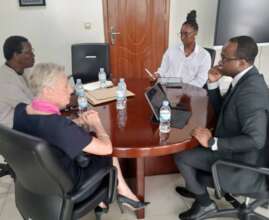 Meeting the Hon. Minister Gaspard Twagirayezu