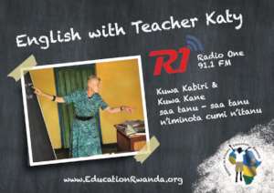 The flyer to advertise the programmes