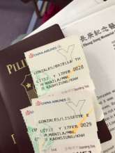 Plane tickets from Manila to Kaoshiung