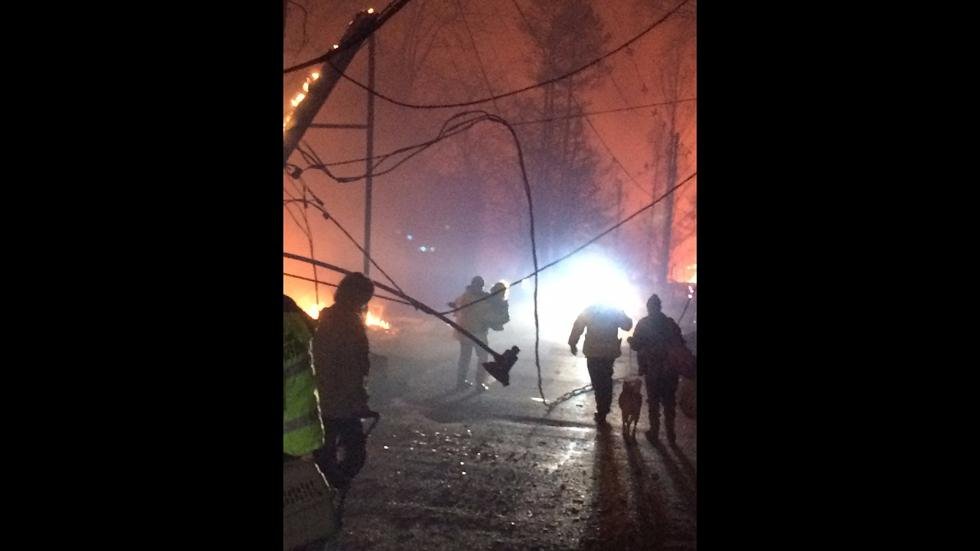 Fires devastate Tennessee during the Holidays