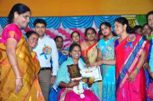 Best social work award to our Vice President