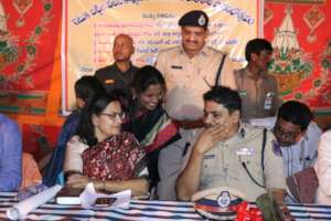 2018 worksite school Opend by Collector  & Police