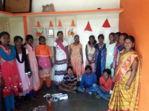 Some of the children attending  work sit school 19