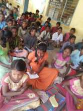 Seasonal migrated children attending in school