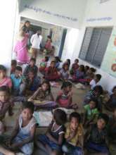 Migrated children from Odisha state