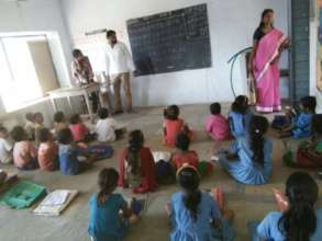 children in the class room