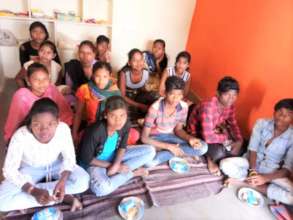 2020 New batch children in Work site school