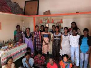 Children, Sathya Haveela, instructor and children