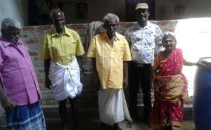 A group of beneficiary aged persons