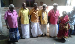 A group of home beneficiaries