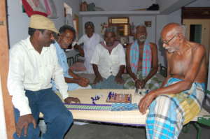 A group of present inmates