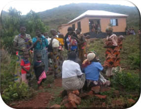 Mothers taking babies to occasional  clinic