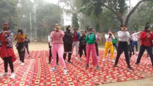 activities being conducted to keep the girls busy