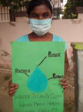 Raveena - girl child from the Arushi girls home