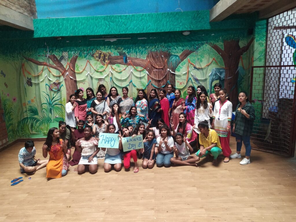 a group photo of the girls