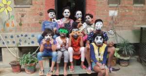Celebrating Halloween at Aarushi Home!