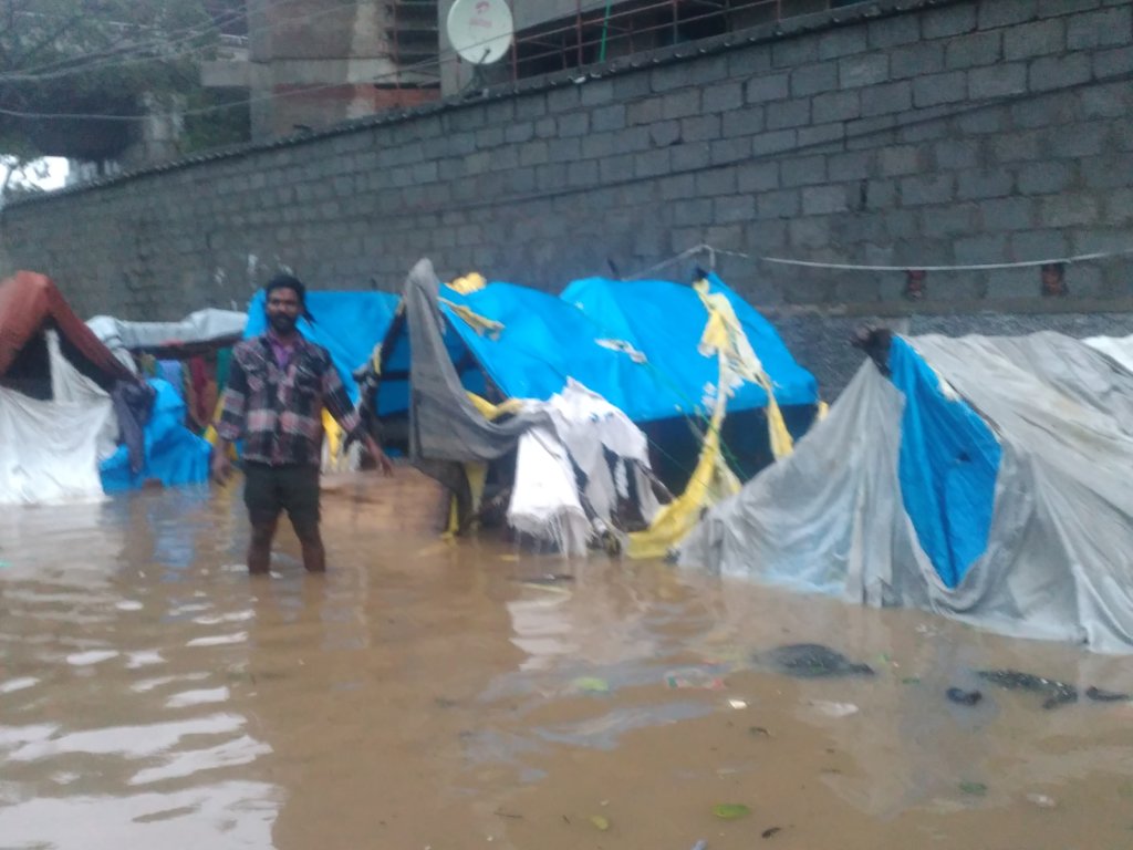 Emergency relief for 400 families - Vartha cyclone