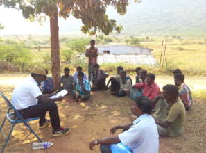 a group under awareness meeting