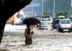 HEAVY RAIN AT COASTAL VILLAGE MUTTUKADU