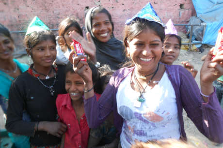 Provide Food & Toys to 25 Slum Children