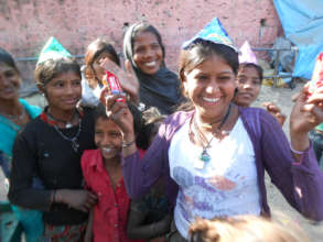 Provide Food & Toys to 25 Slum Children