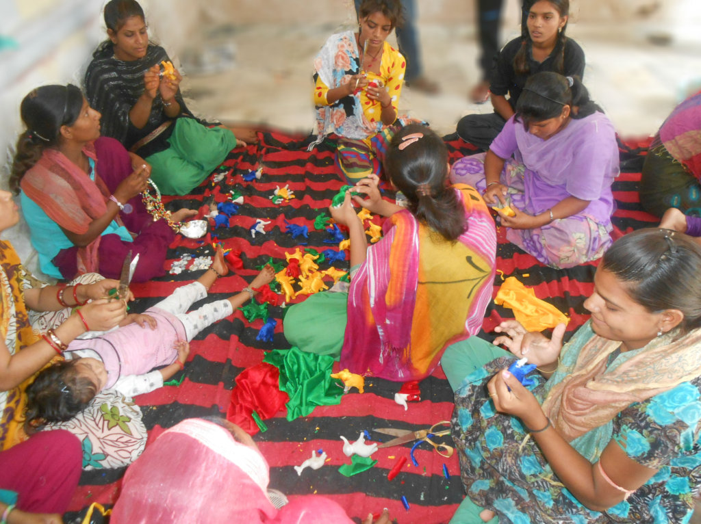 Help: Handicraft skill for Disadvantaged Girls