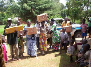 Community Receiving Donation