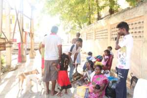 De-Addiction Cloth distribution for homeless