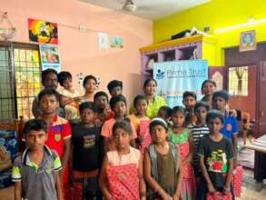 Stationery Distribution to our children