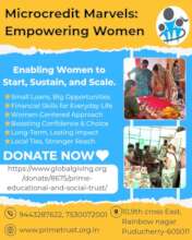 Empowering women through microcredit program