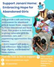 Home for abandoned girls in Puducherry