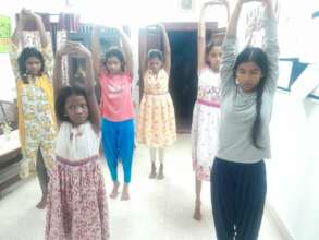 Yoga classes for the children