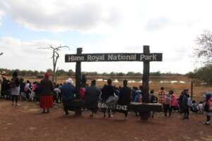 NCP children's sightings at Hlane.