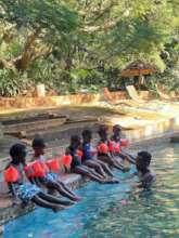 Swimming program with Nkhanini NCP
