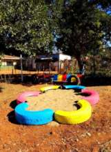 Outside play area at Zulwini NCP