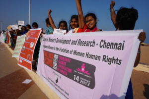 Adolescent girls participating in the Campaign