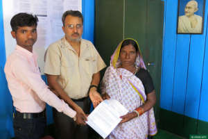 Family members of the late Pothi Ram Yadav.