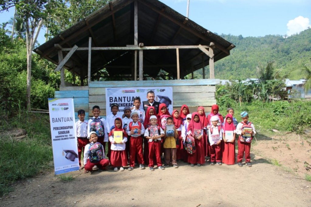 School for Outer Island in Indonesia